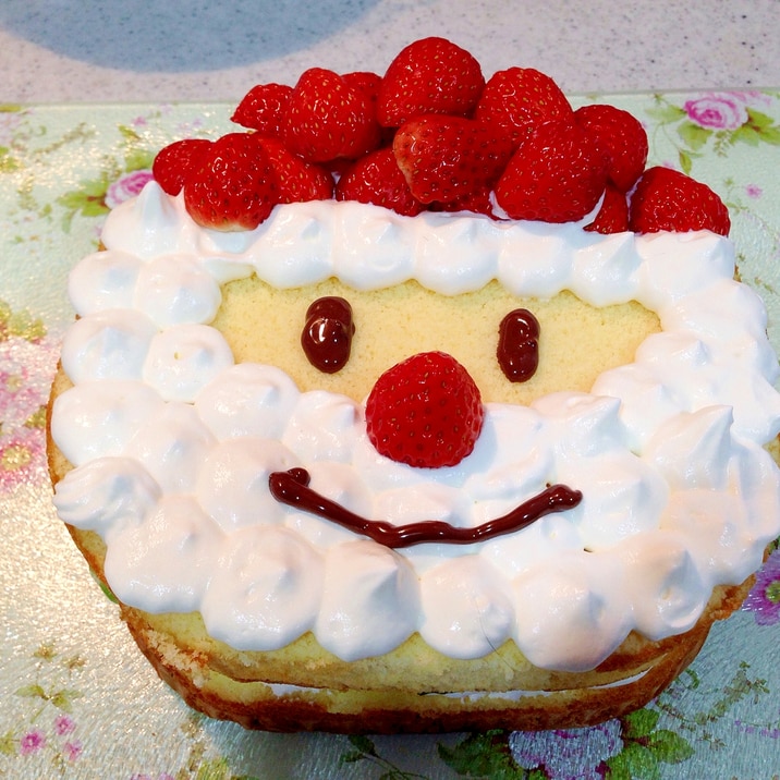 クリスマスに サンタクロースケーキ レシピ 作り方 By うーころちゃん 楽天レシピ クリスマスに サンタクロースケーキ レシピ 作り方 By うーころちゃん 楽天レシピ